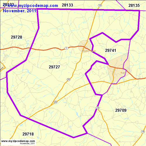 map of 29727
