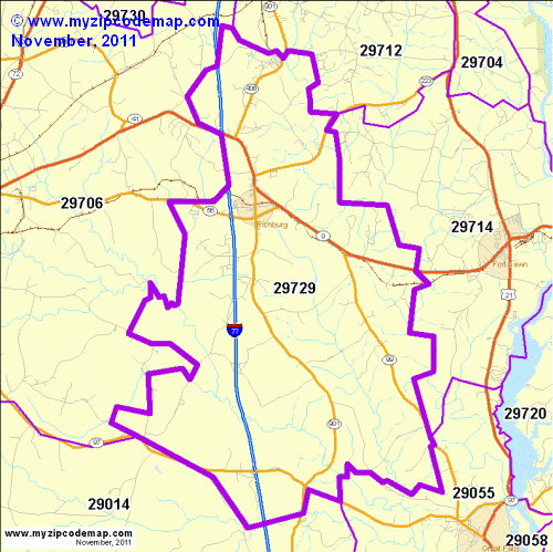 map of 29729
