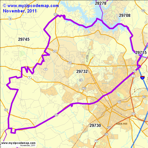 map of 29732