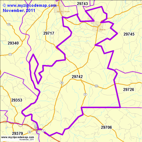 map of 29742