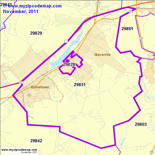 map of 29851