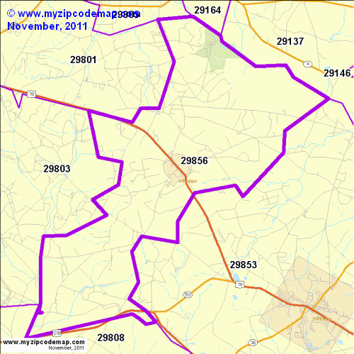 map of 29856