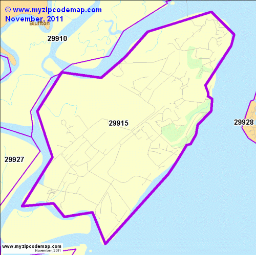 map of 29915