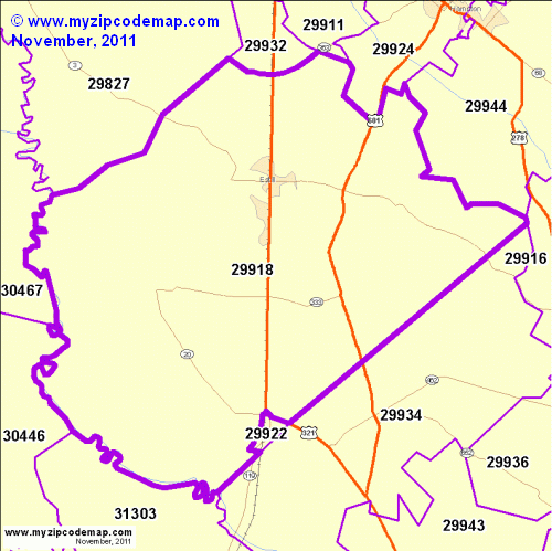 map of 29918