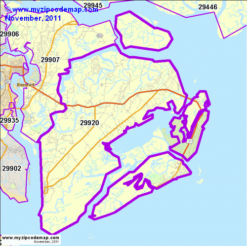 map of 29920