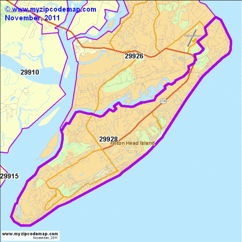 map of 29928