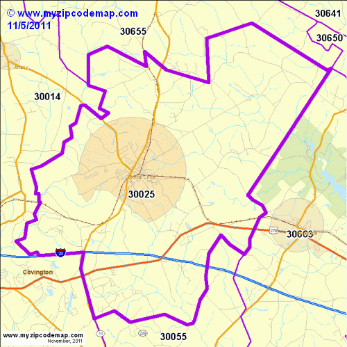 map of 30025