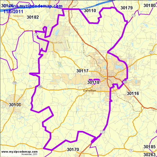 map of 30117