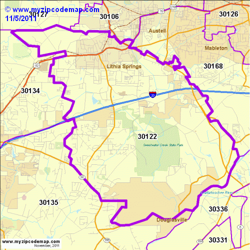 map of 30122