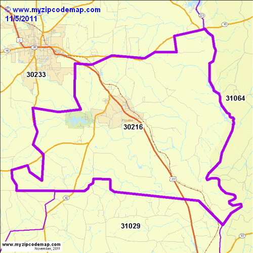 map of 30216
