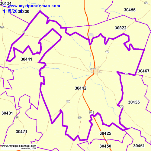 map of 30442