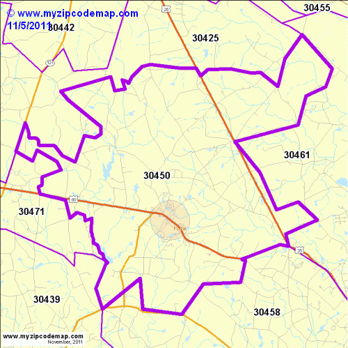 map of 30450