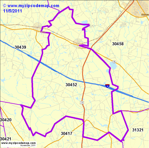 map of 30452