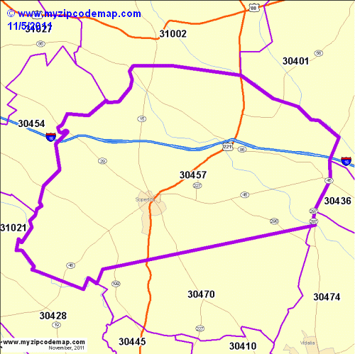 map of 30457