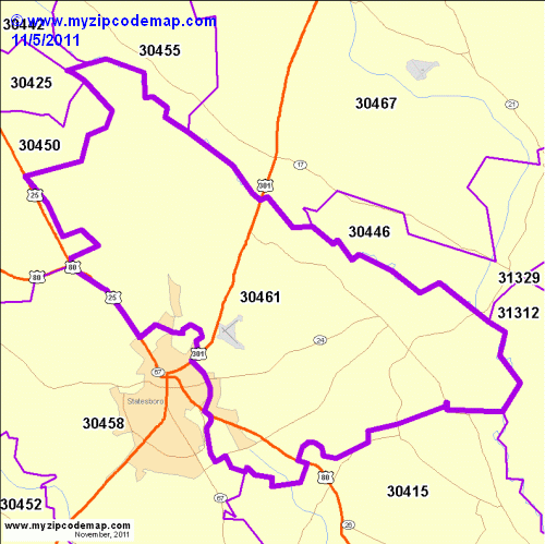 map of 30461