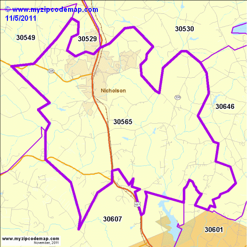map of 30565