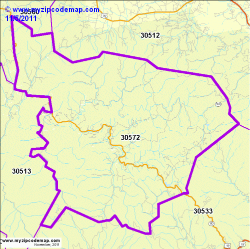 map of 30572