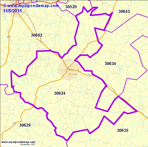 map of 30624