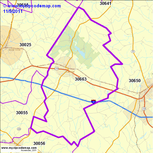 map of 30663