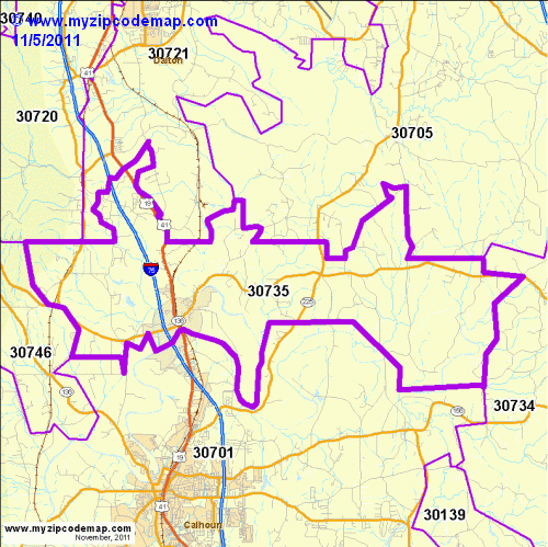 map of 30735