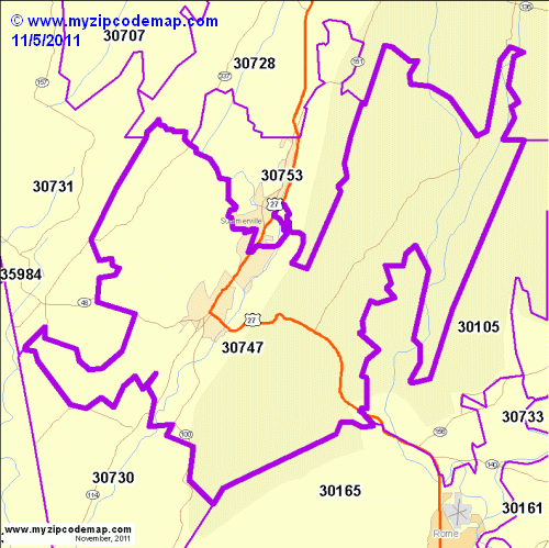 map of 30747
