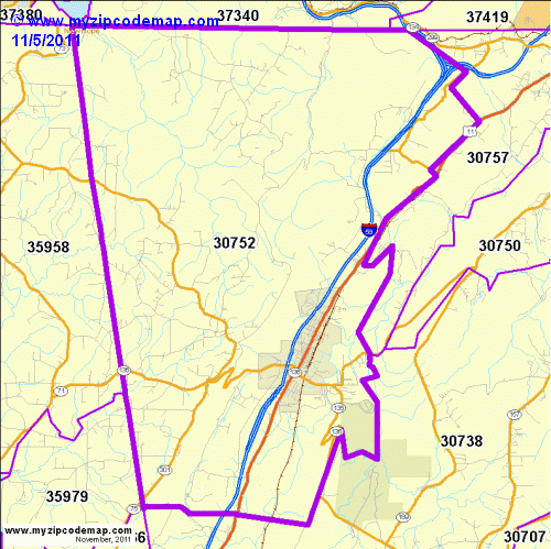 map of 30752