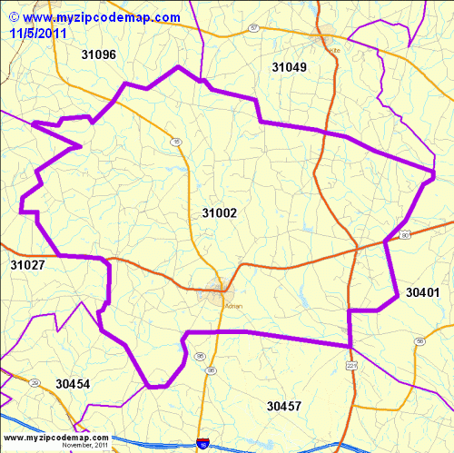 map of 31002