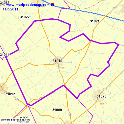 map of 31019