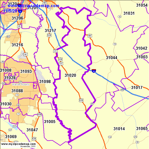 map of 31020