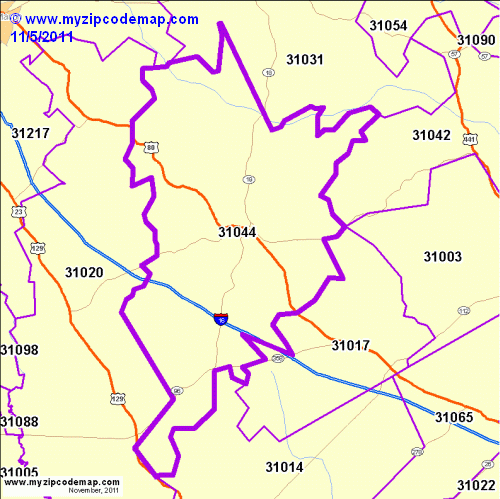 map of 31044