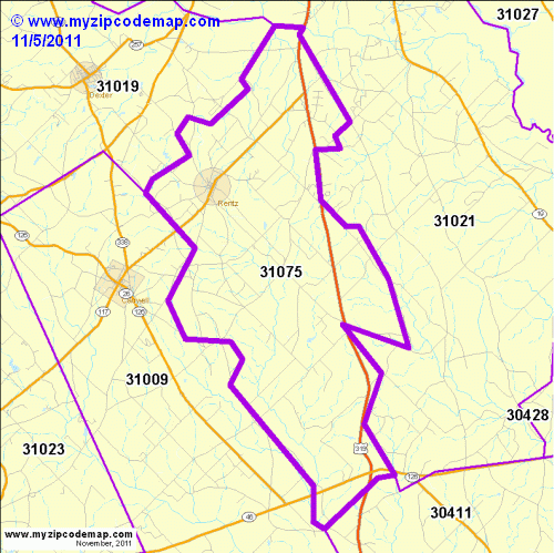 map of 31075