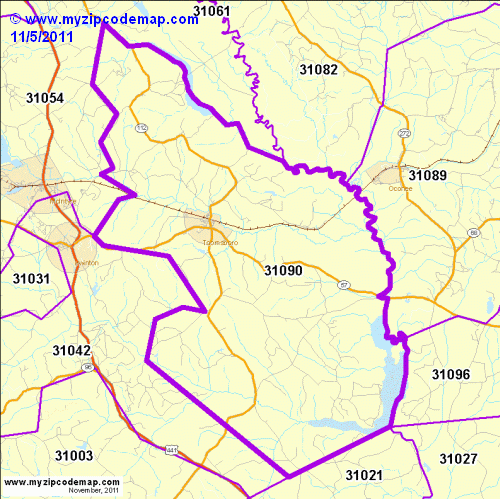 map of 31090