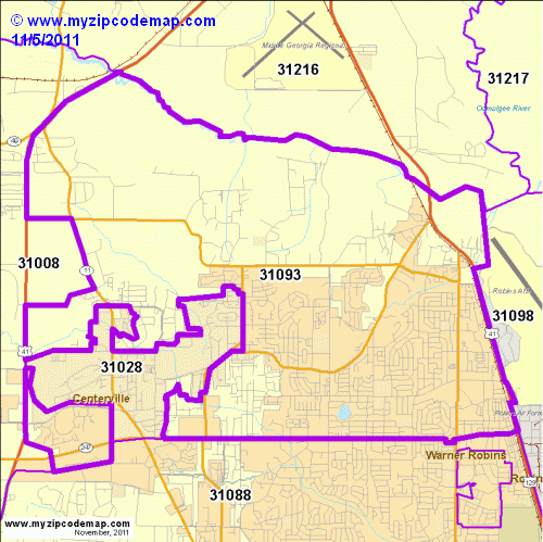 map of 31093