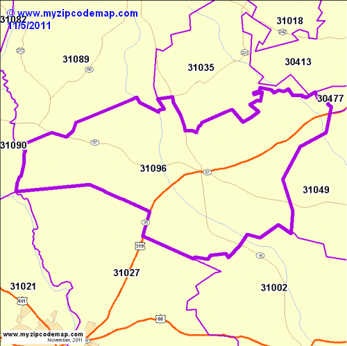 map of 31096