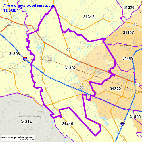 map of 31302