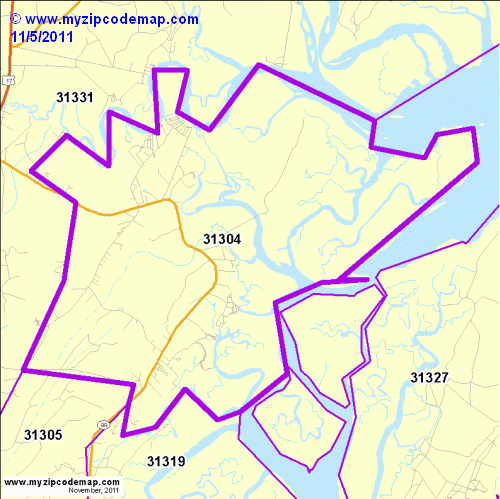 map of 31304