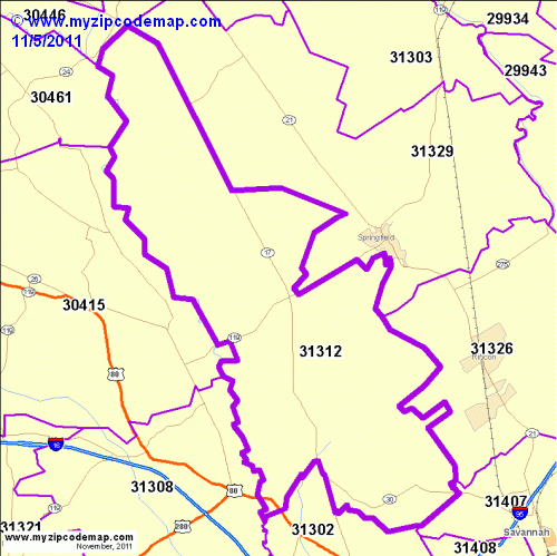 map of 31312