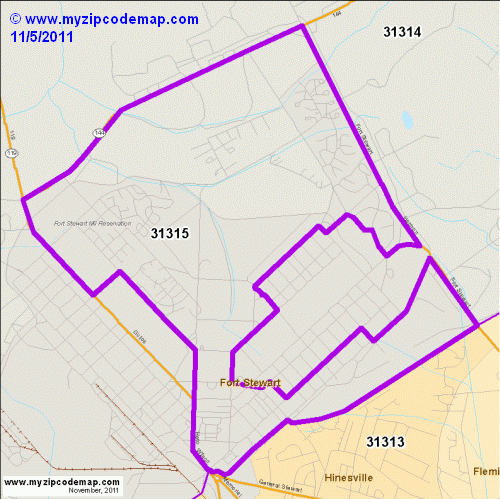 map of 31315