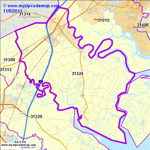 map of 31324