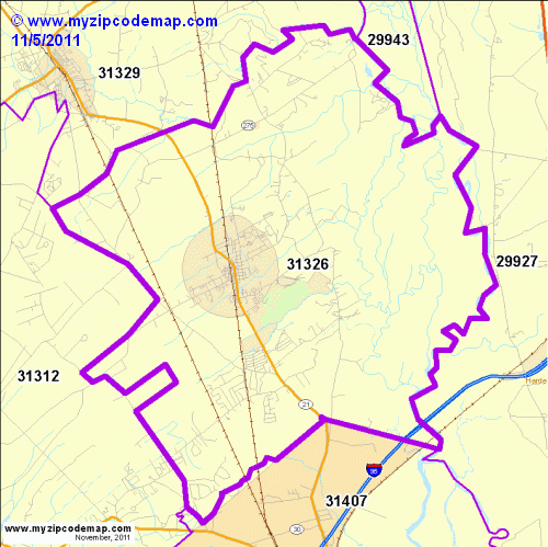 map of 31326