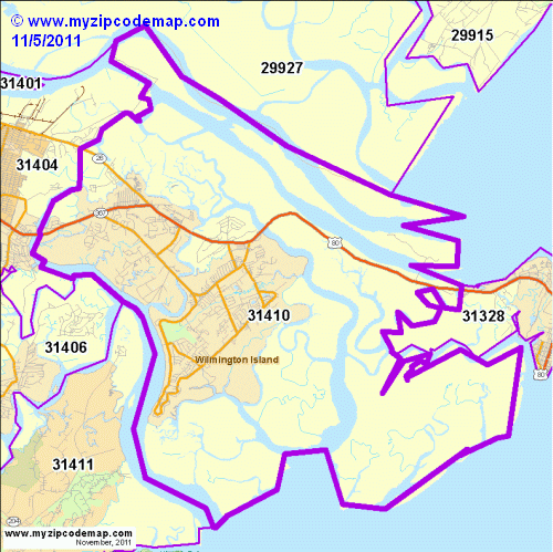 map of 31410