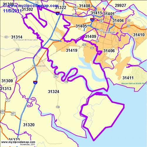 map of 31419