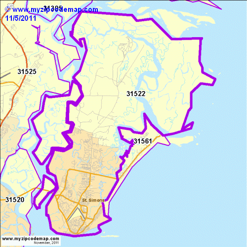 map of 31522