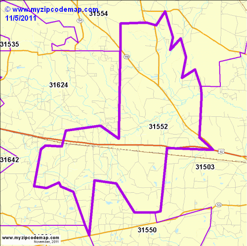 map of 31552