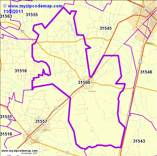 map of 31560