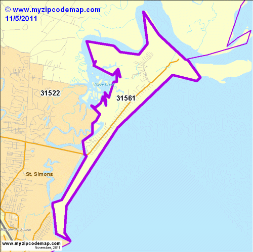 map of 31561