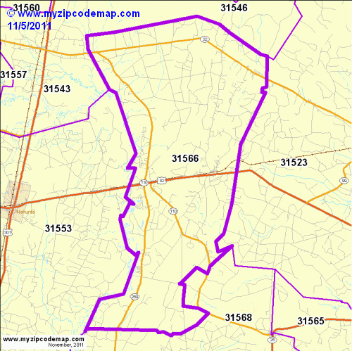 map of 31566
