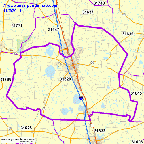 map of 31620