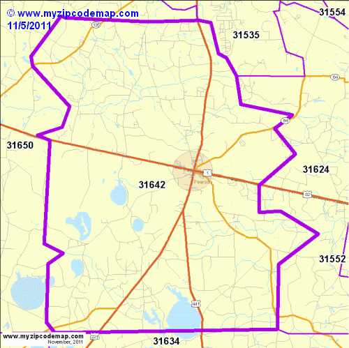 map of 31642