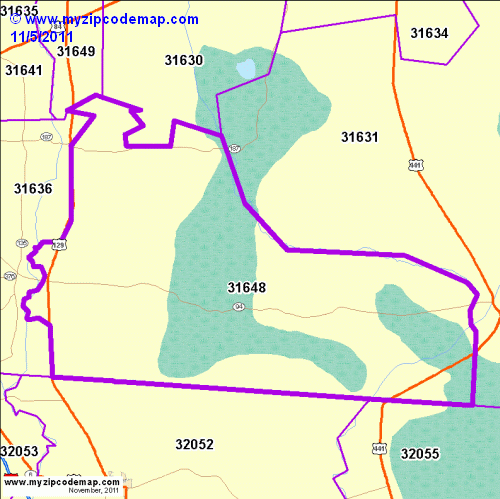 map of 31648
